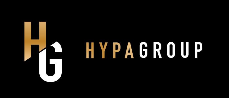 hypa group black logo marketing agency